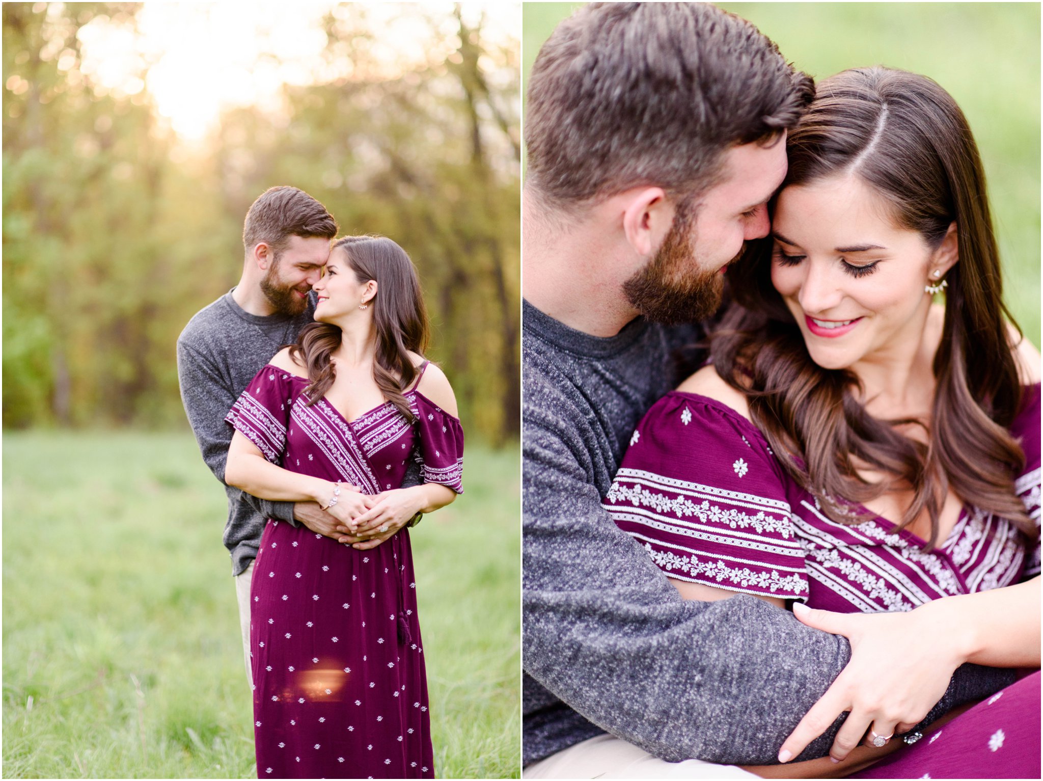 south park pittsburgh engagement photos