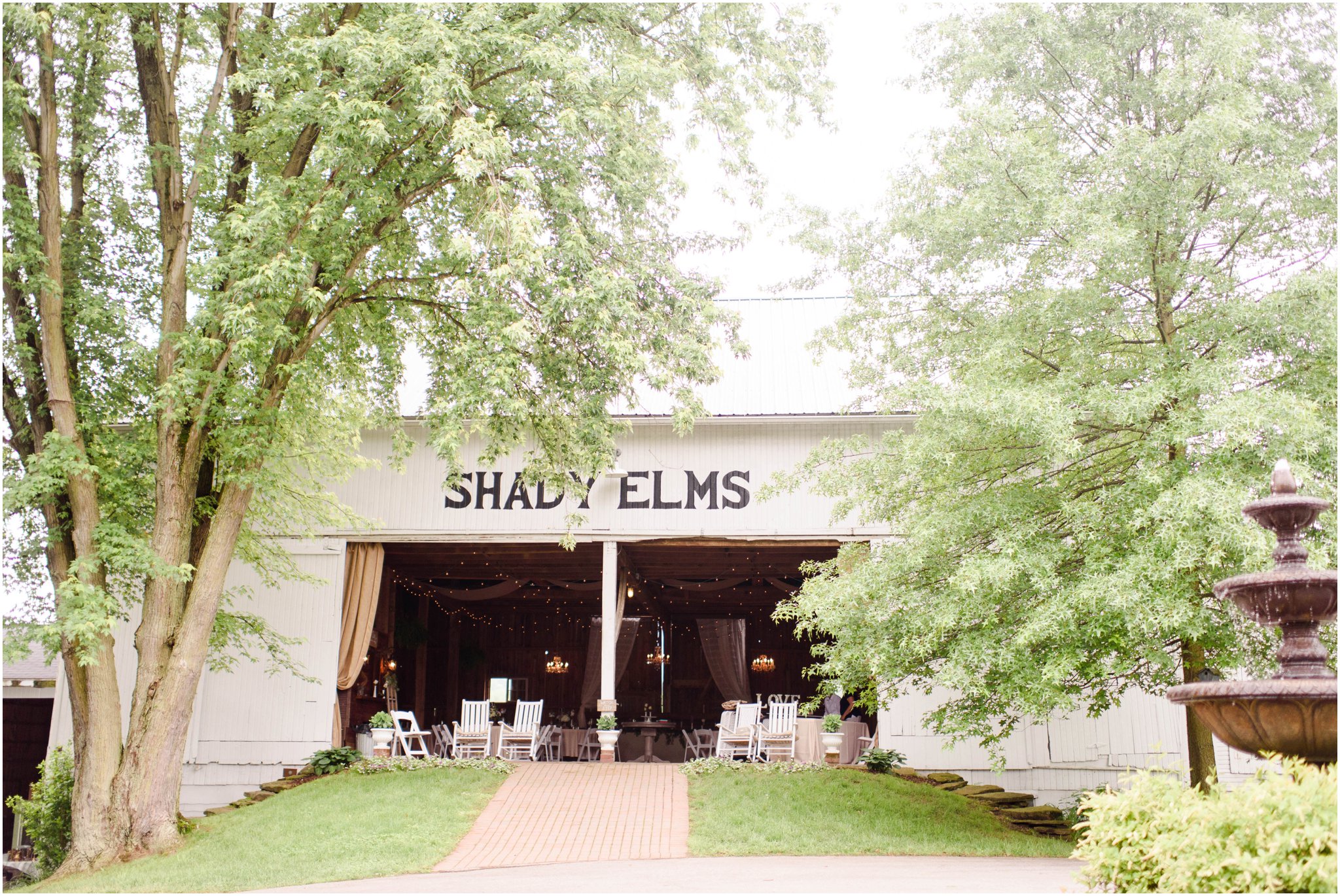 shady elms farm reception