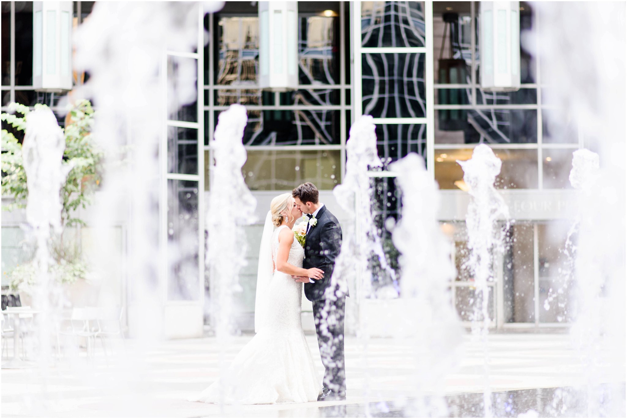 downtown pittsburgh wedding photos ppg