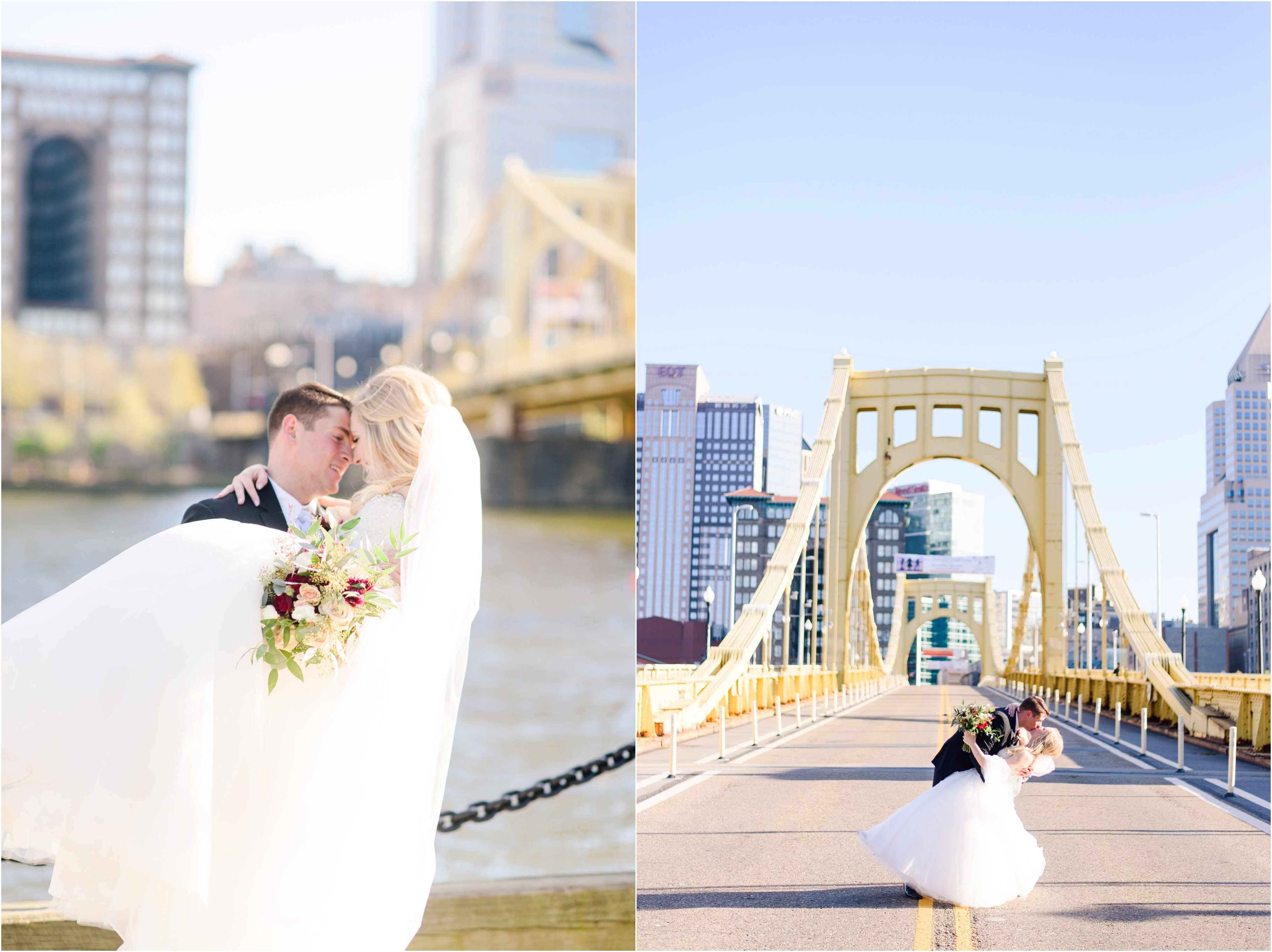 pittsburgh wedding pictures north shore