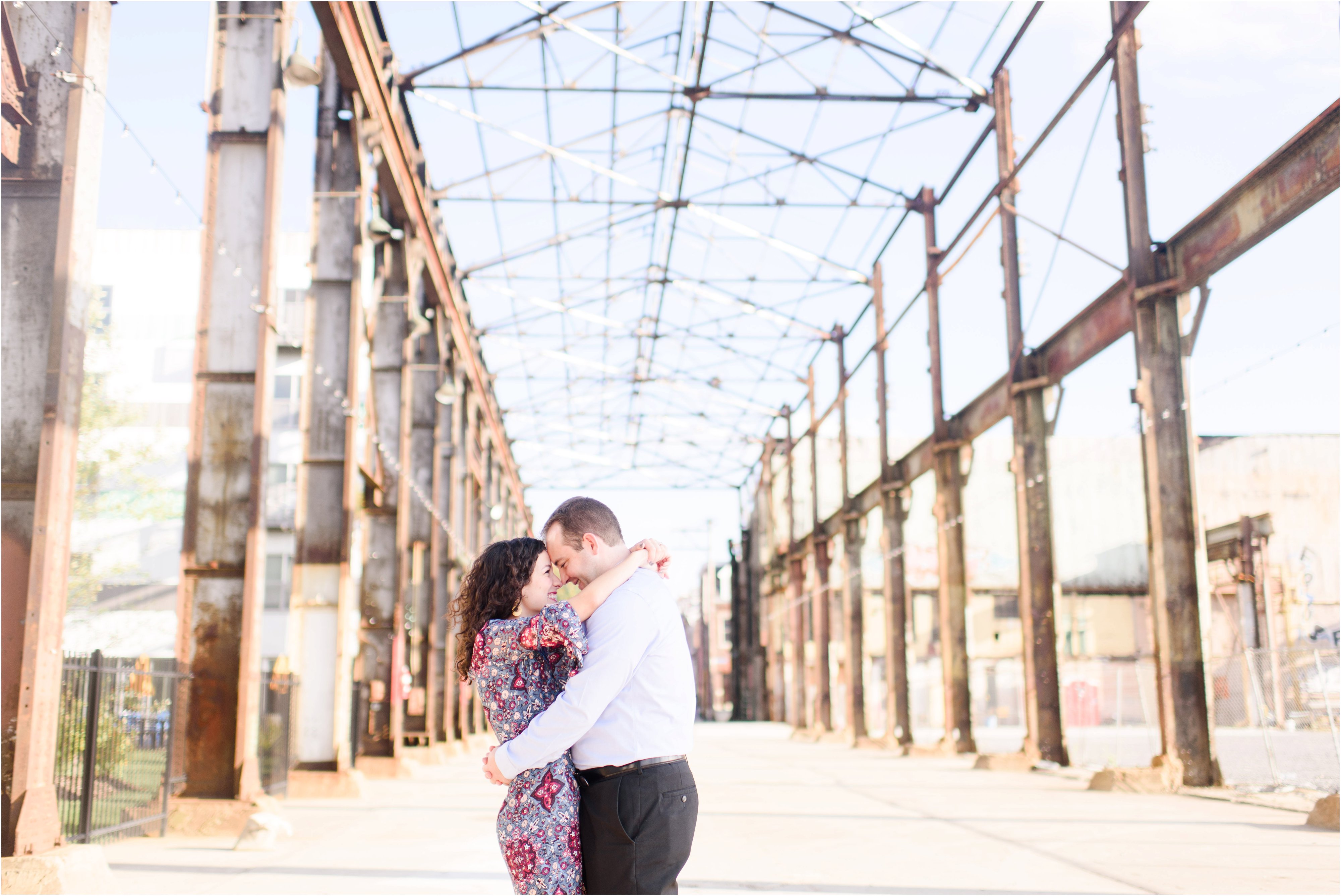 foundry lawrenceville pittsburgh engagement photos