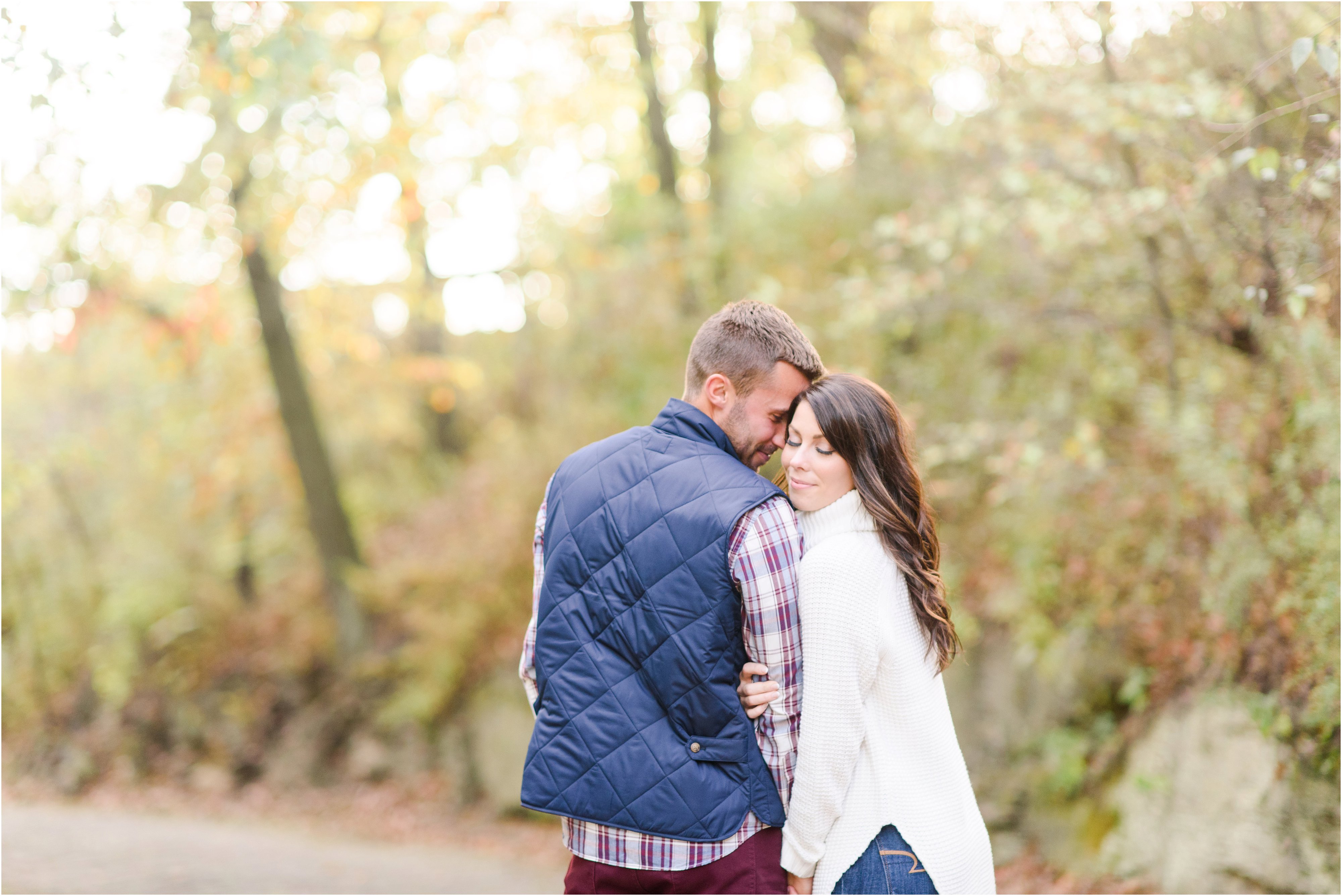fall pittsburgh engagement photos