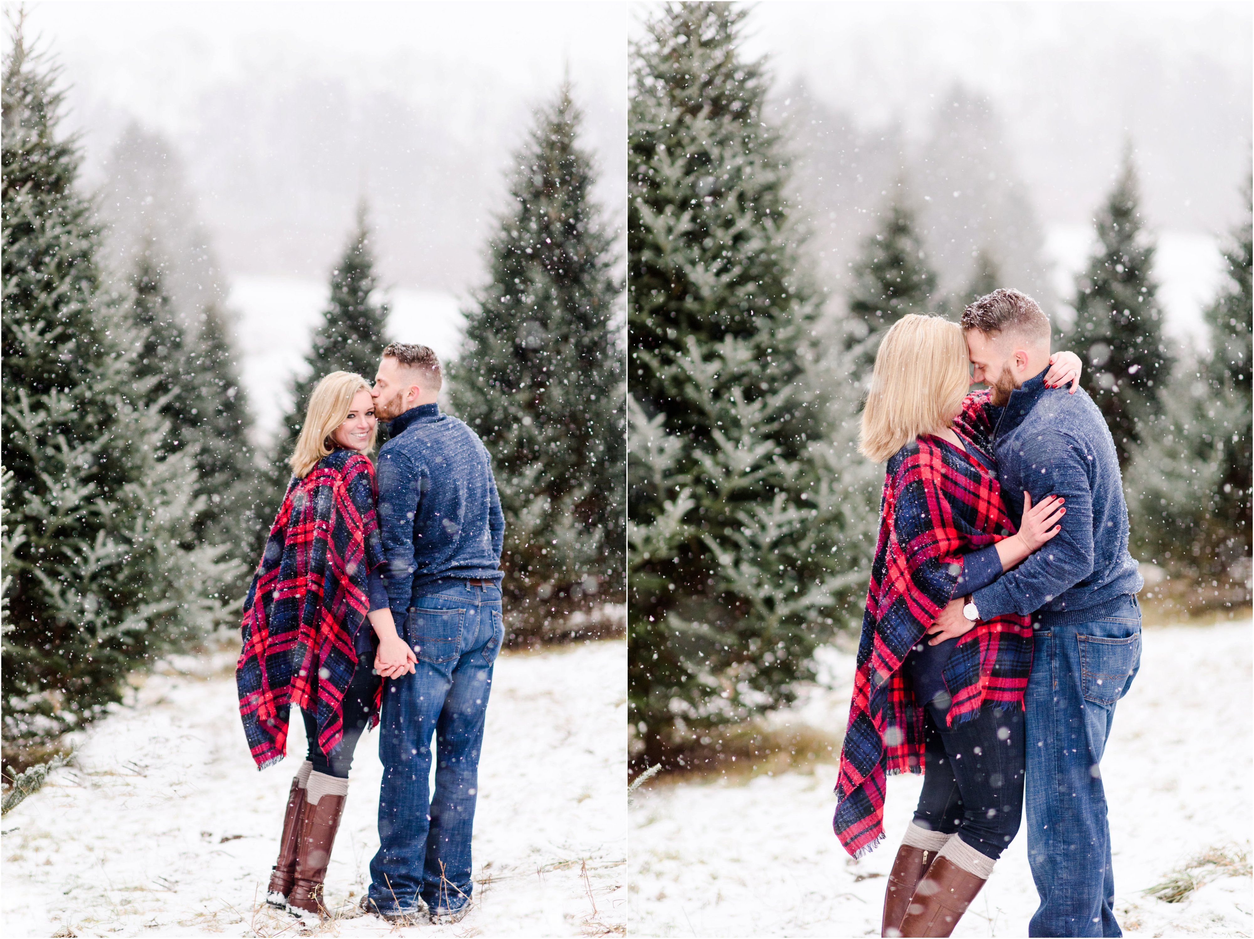 snow engagement photos pittsburgh pa
