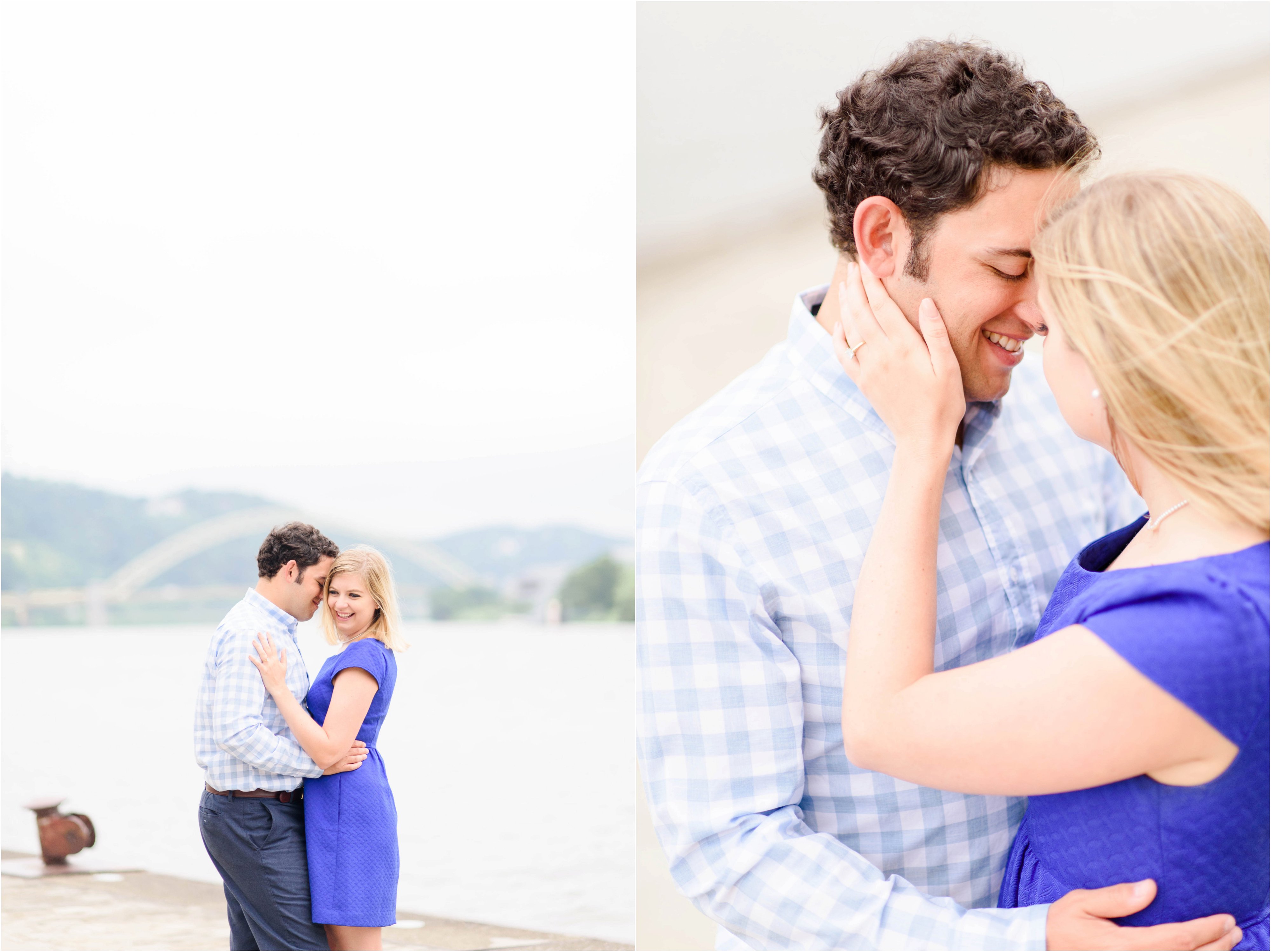 point park pittsburgh engagement photos