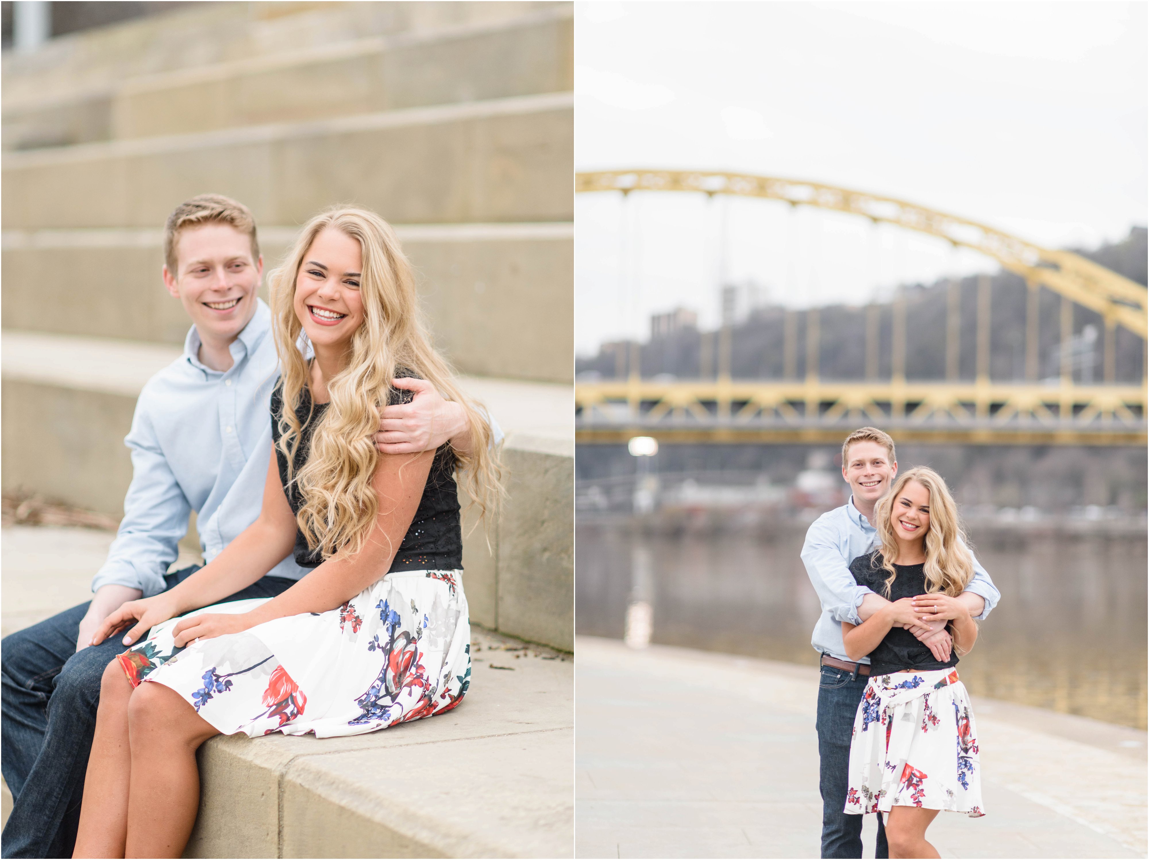 point pittsburgh engagement photos