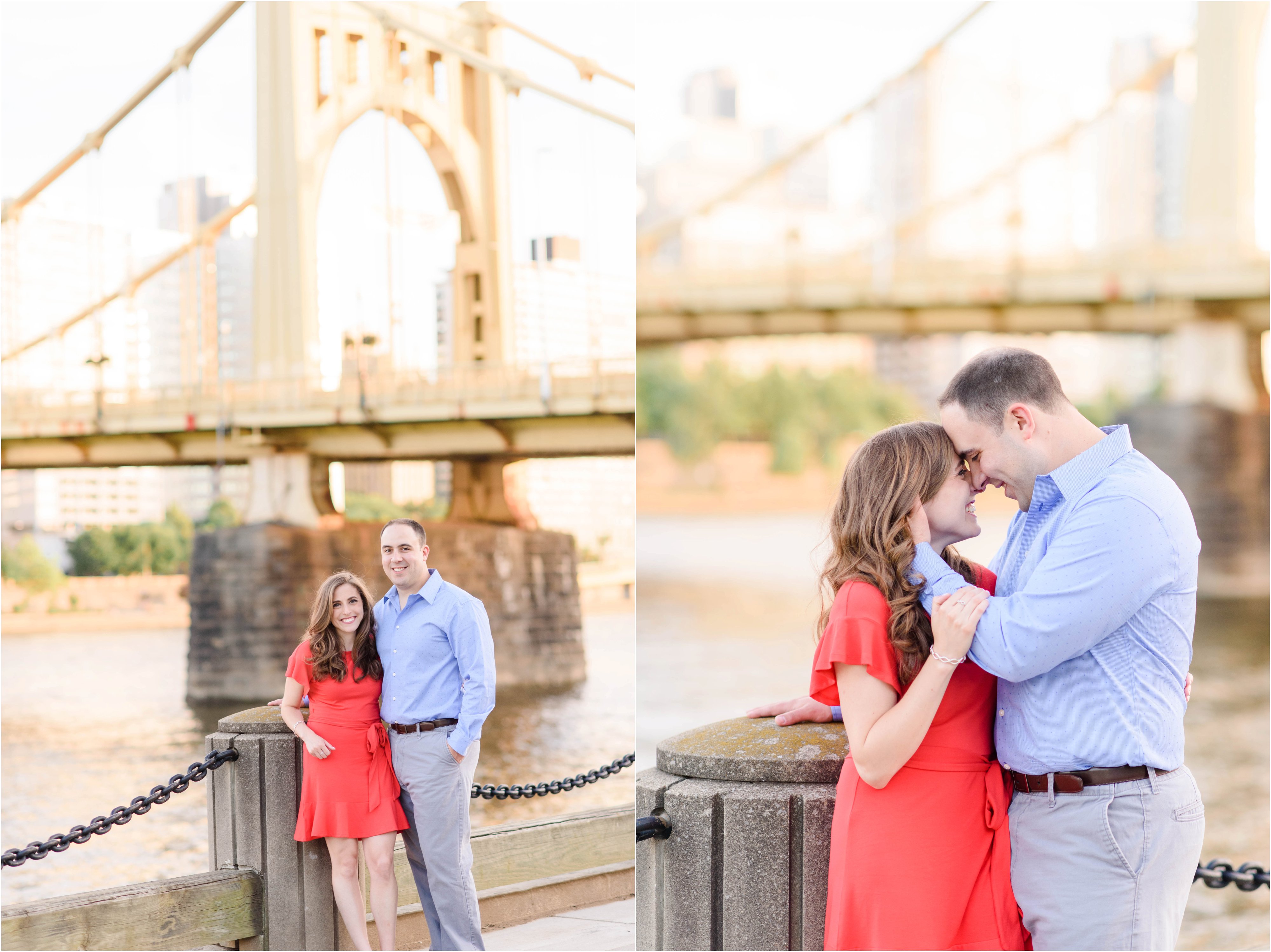 downtown pittsburgh engagement