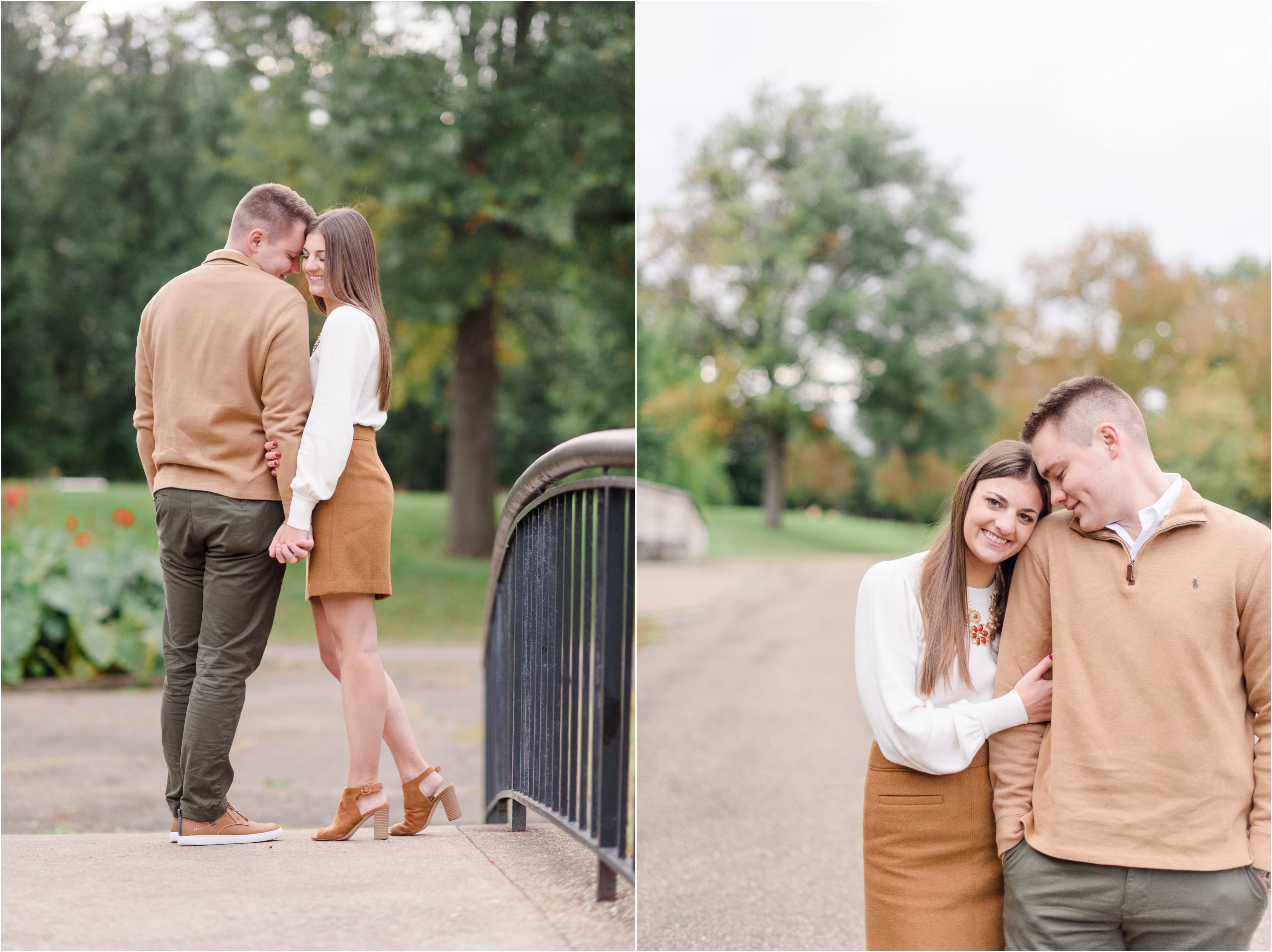 north side pittsburgh engagement photo