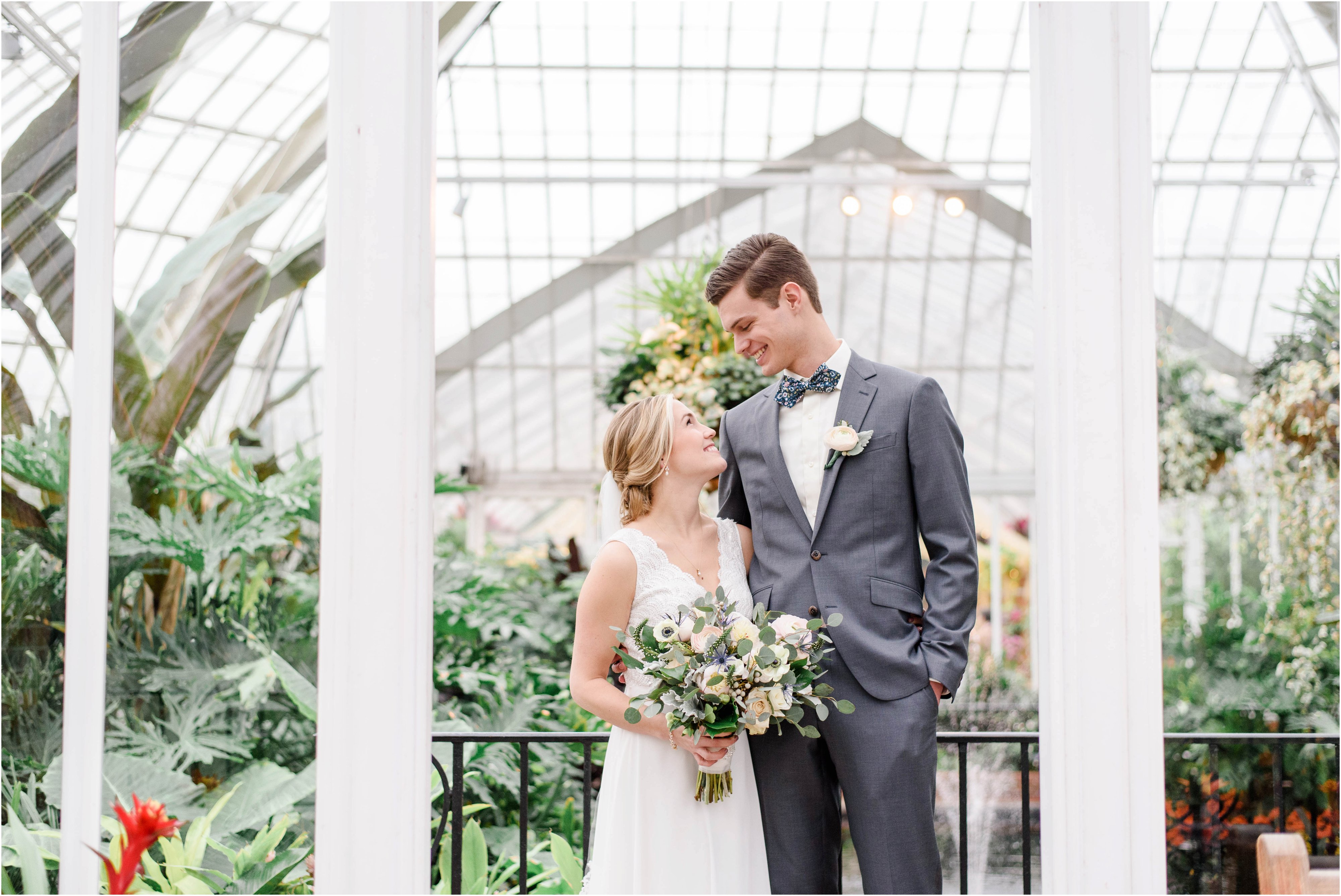pittsburgh phipps conservatory wedding photos